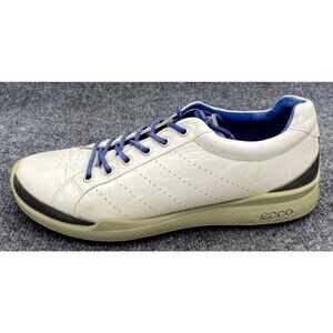 ECCO Biom Hybrid Men’s Shoes Size 42 White Yak Leather Golf Walking Sneakers